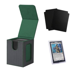Venssu MTG deck box with commander display slot for on-the-go showcase