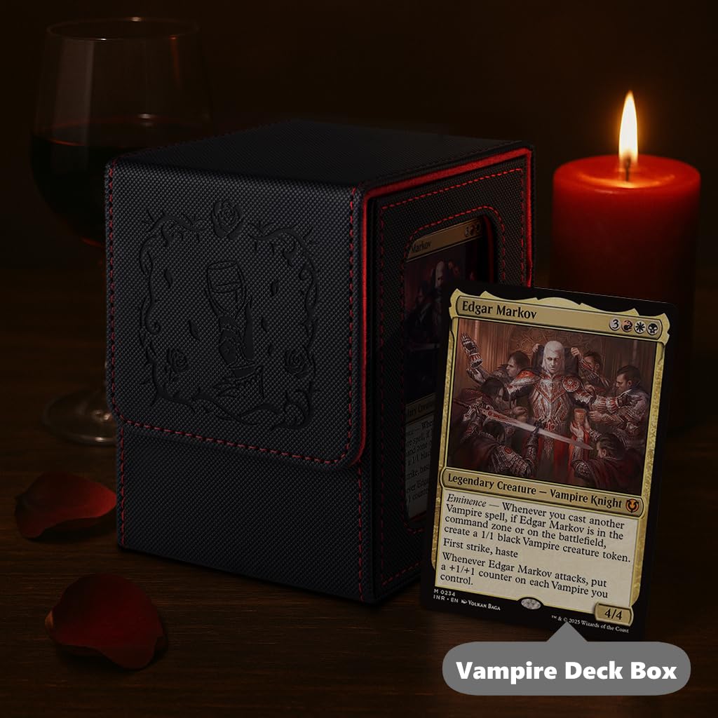 Three capacity options help tailor space for cards and accessories.