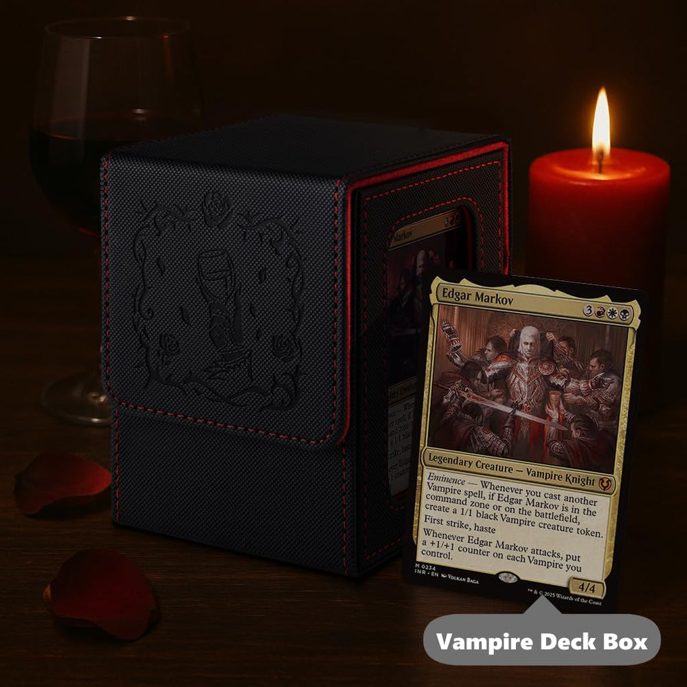 Three capacity options help tailor space for cards and accessories.