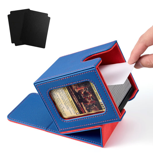 Venssu MTG deck box with window front for quick deck identification and display.