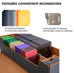 Venssu playmat compartment fits mats or many sleeved cards.