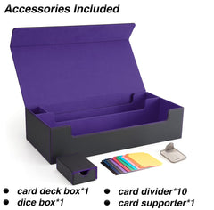 Venssu PU leather shell with magnetic closure protects cards during transport.
