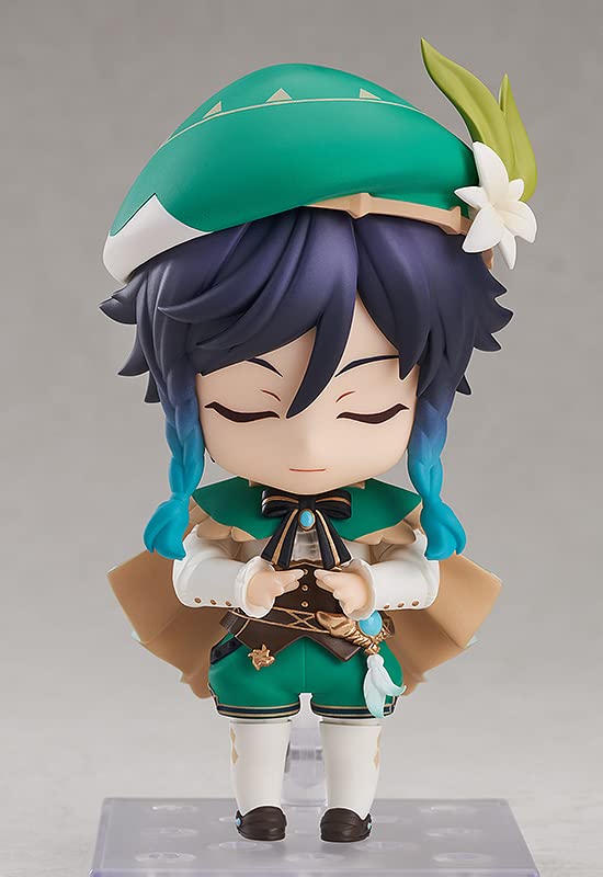 Venti Nendoroid relaxed faceplate enables serene display scenes.
