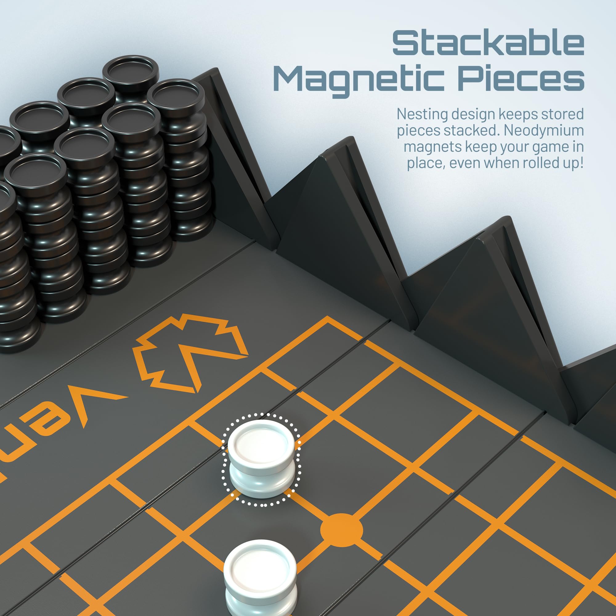 VentureBoard GO 9x9 dice included image ready for instant matches