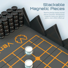 VentureBoard GO 9x9 dice included image ready for instant matches