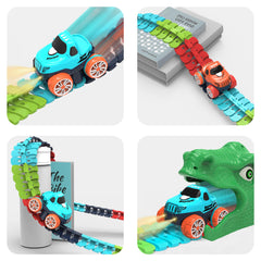 Veook LED racing car lights up for thrilling play sessions