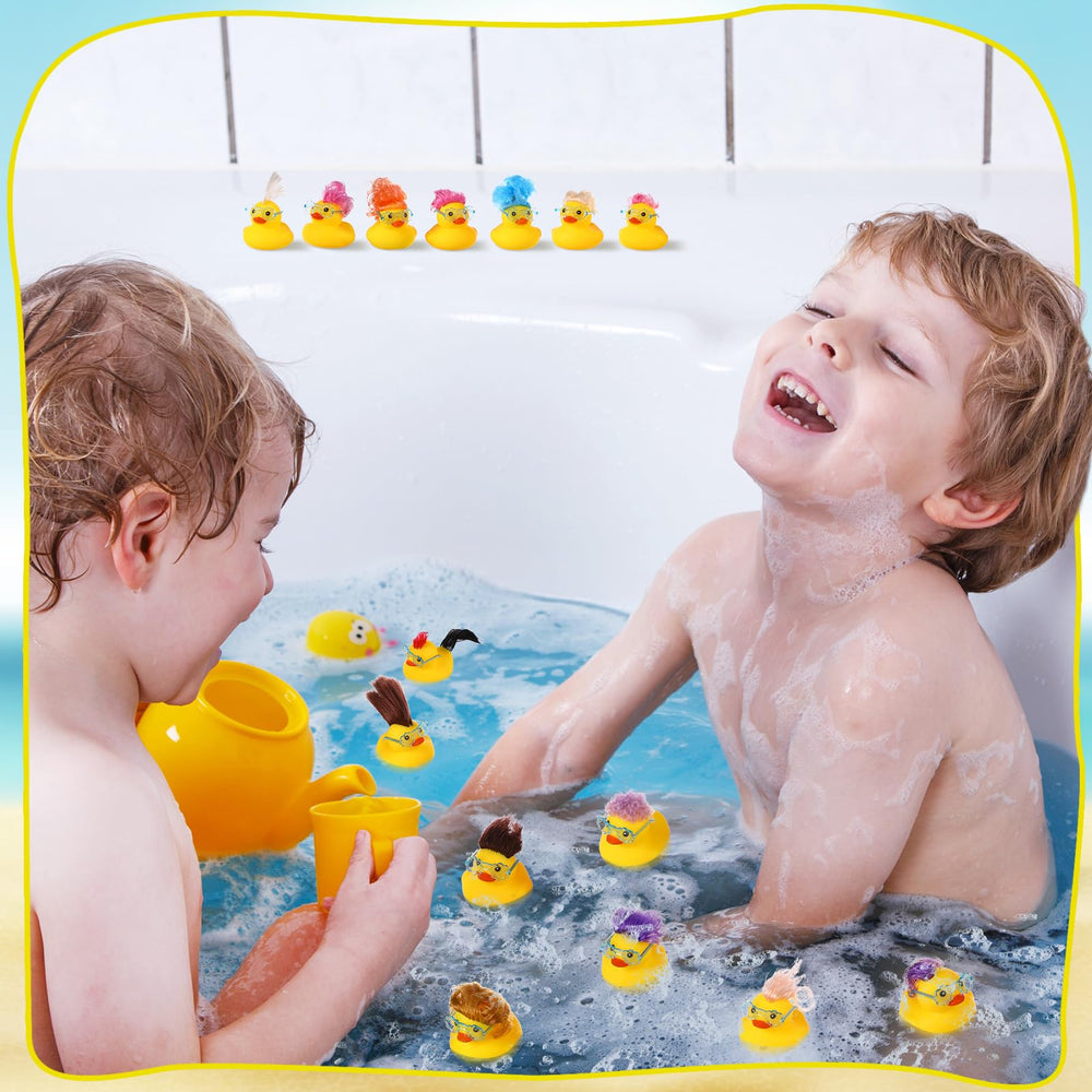VercanMonth beach and pool ducks bulk set for summer play