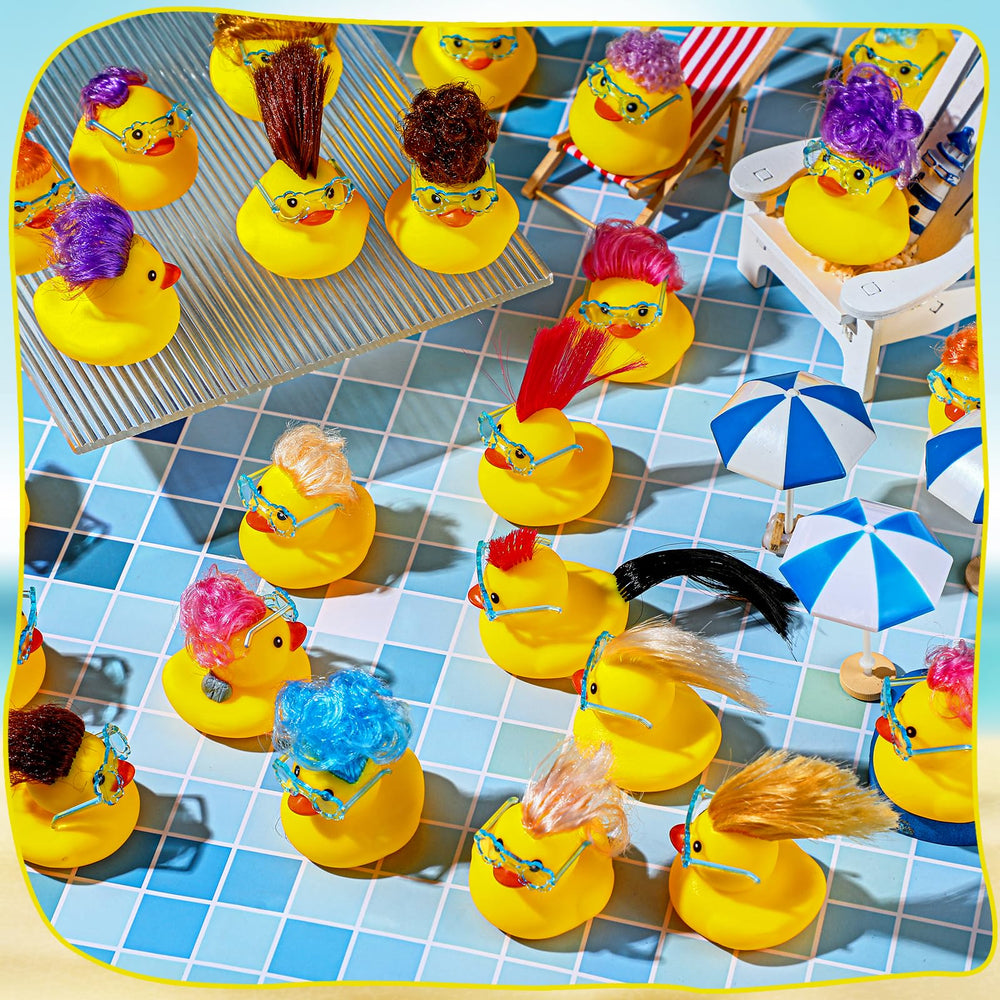 VercanMonth duck wig variety for DIY bath styling