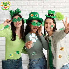 VERKSTAD 105-pack clover stickers make festive gifts for friends.