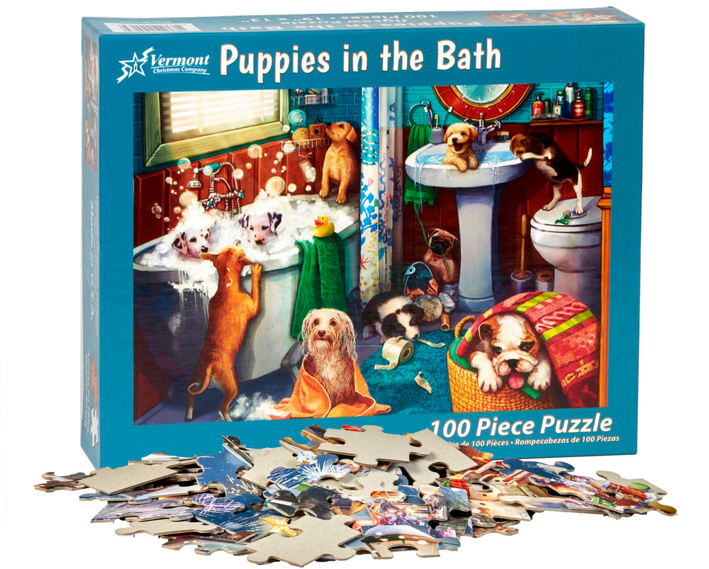 Interlocking pieces offer a satisfying, cozy puzzle-solving experience.