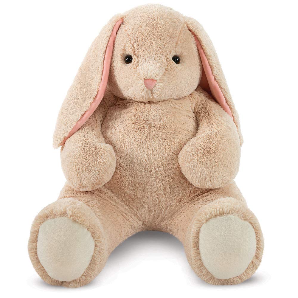Vermont Teddy Bear giant bunny 4ft gift-ready appearance suits birthdays and celebrations.