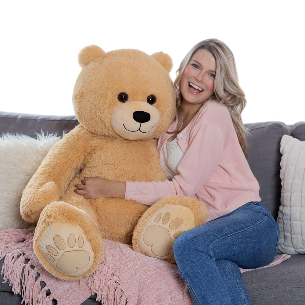 Vermont Teddy Bear safe snuggles design supports secure play for kids