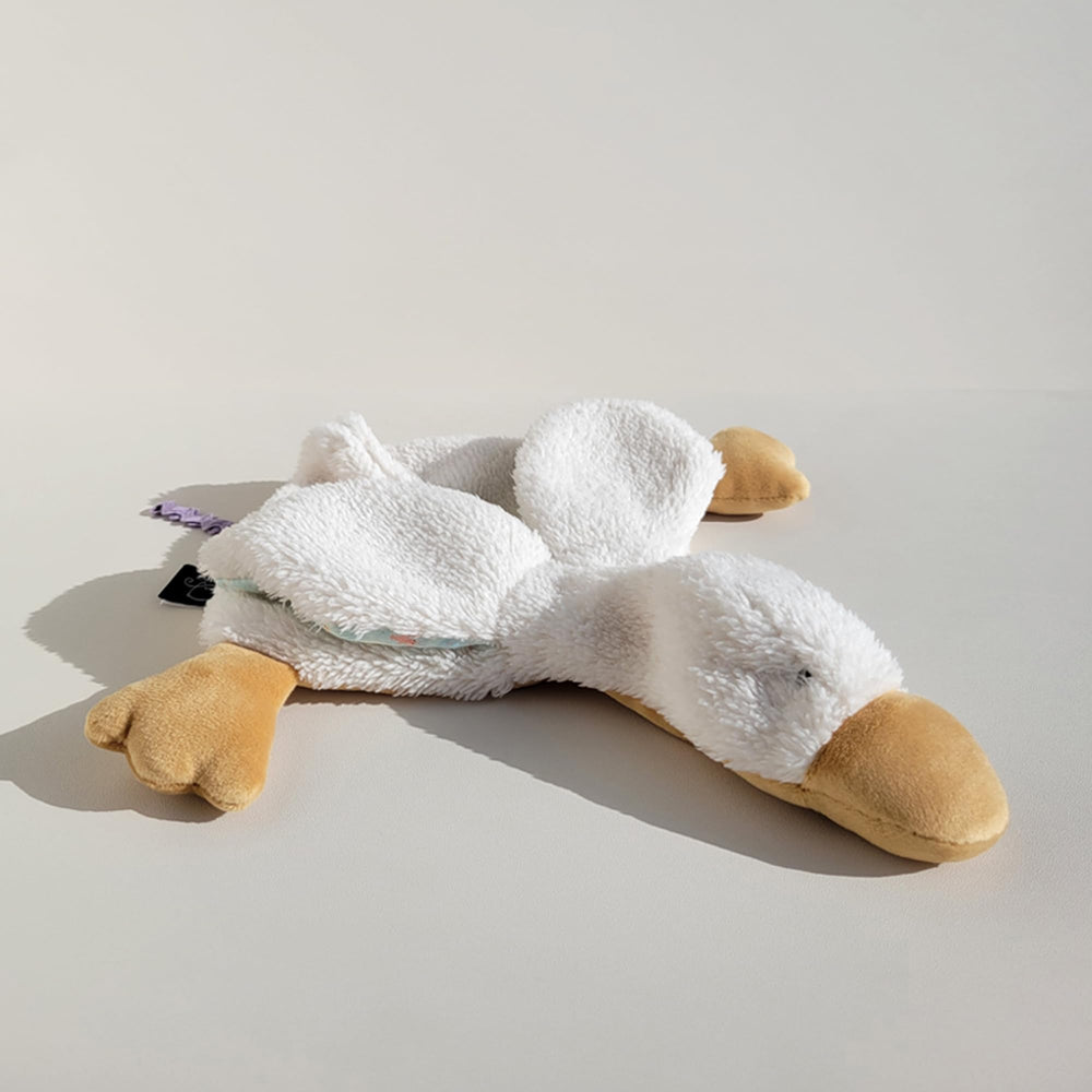 Veronea Helga Goose soft textured fabric invites little hands to explore.
