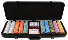 Versa Games included contents show ready-to-play setup with decks and dice