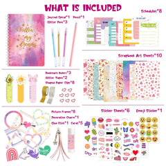 VERTOY DIY journal kit 70-page notebook for daily entries