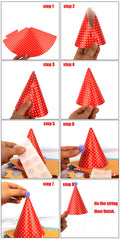 Vesil 250gsm cardstock hats maintain shape during photoshoots