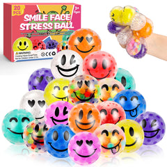 VESPRO 20-pack fidget stress balls set for anxiety relief and improved focus