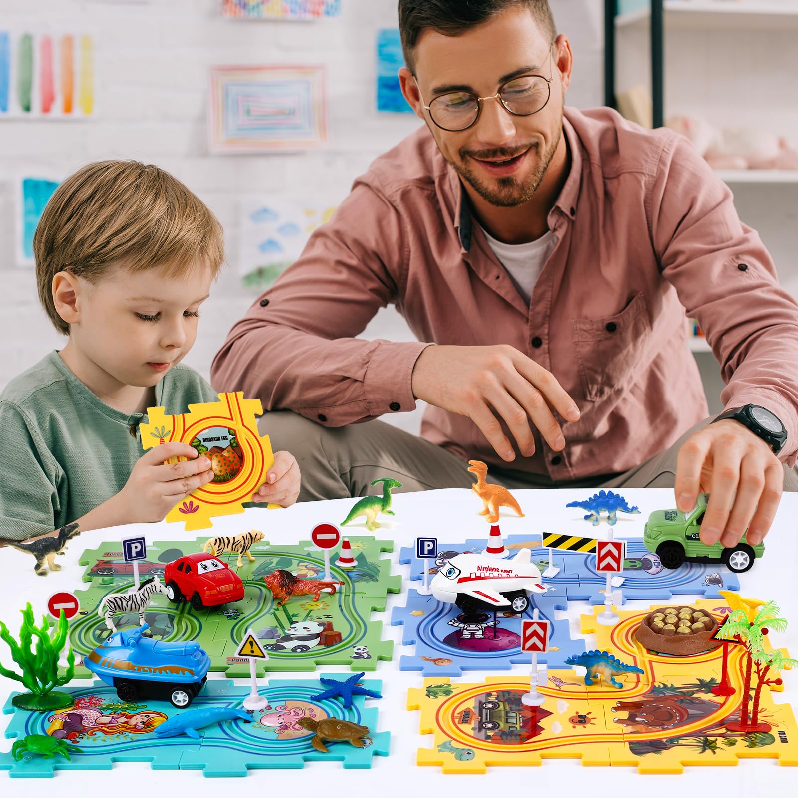 VESPRO 4 Series ocean-themed cars invite imaginative journeys and problem-solving play.