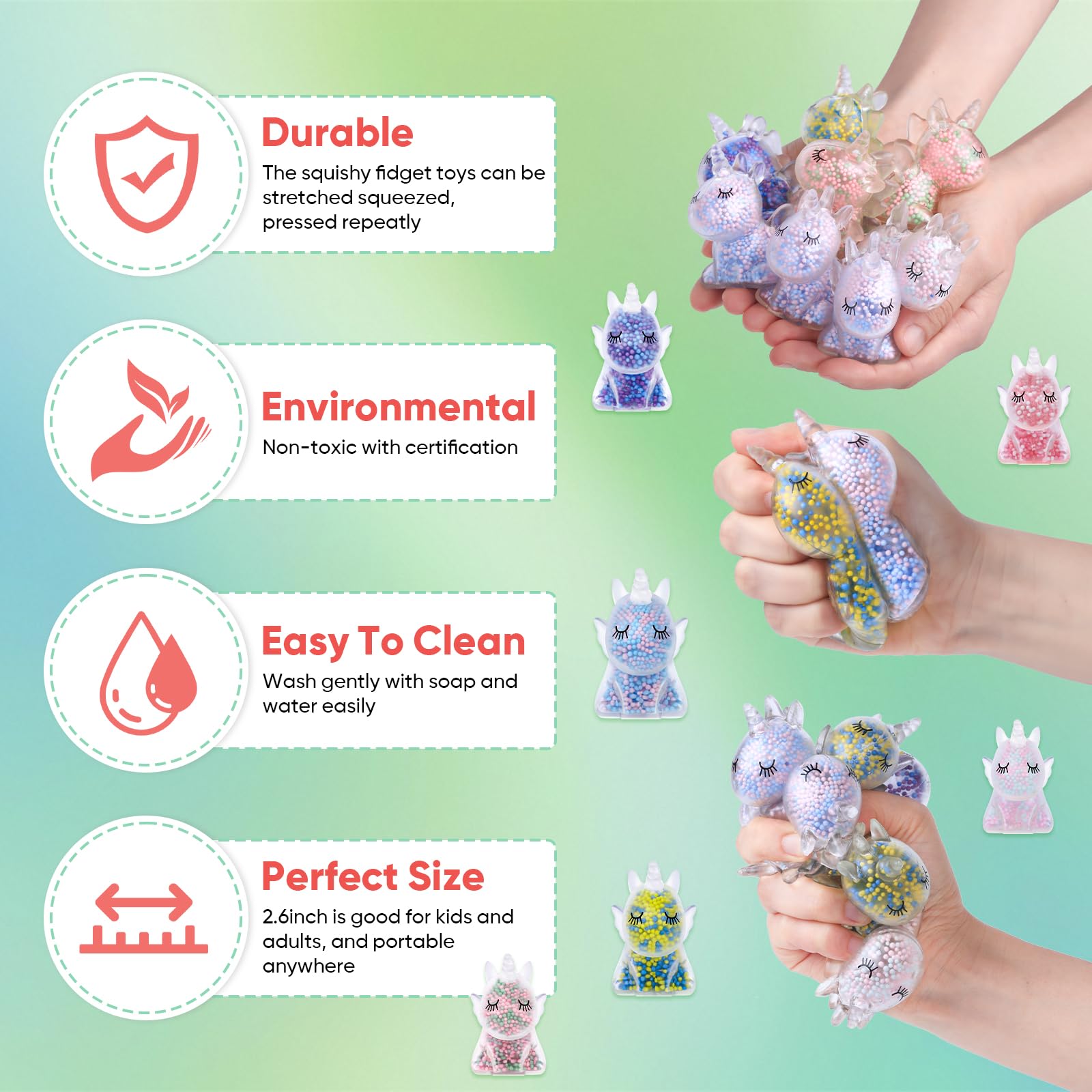 VESPRO gift box stress ball stands out as a thoughtful stocking stuffer or classroom prize