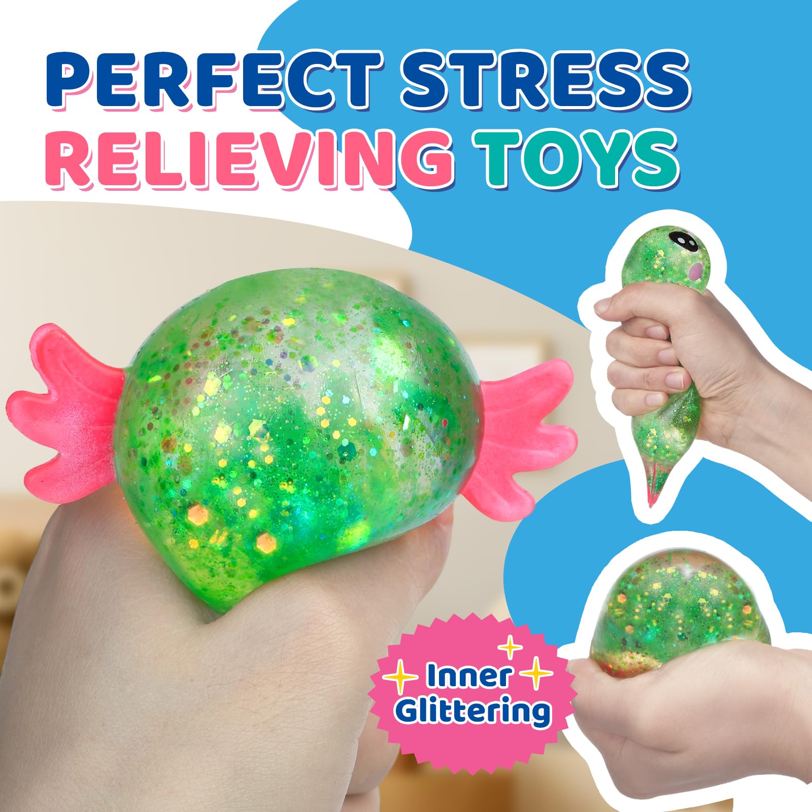 VESPRO hand grip stress ball helps build finger strength