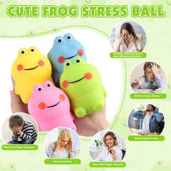 VESPRO portable frog squishy toy fits pockets for on the go relief.