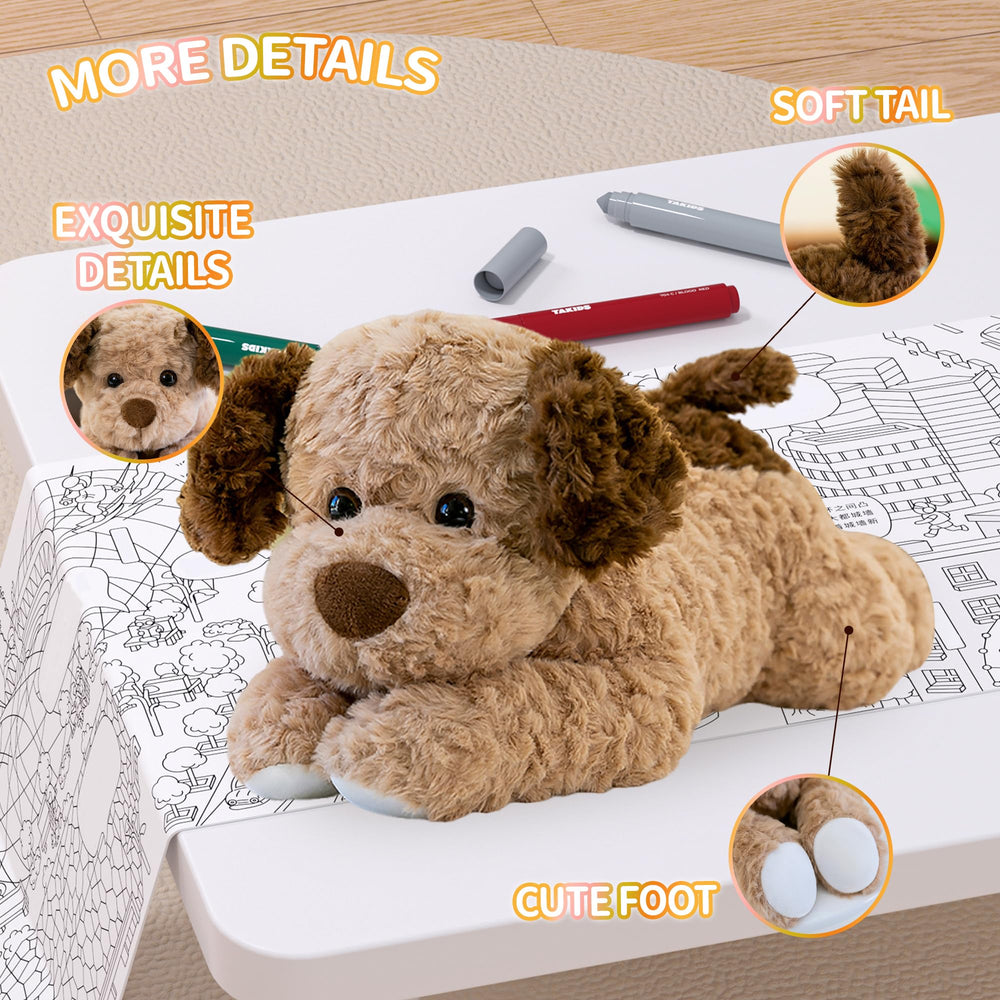 VETENSO dog plush on a desk for office relaxation