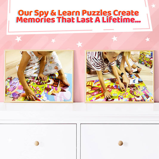Vevoo 48-piece jumbo floor puzzle numbers promotes hands-on learning and spatial awareness.