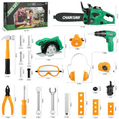 Vextronic 36-piece tool set builds fine motor skills and imagination
