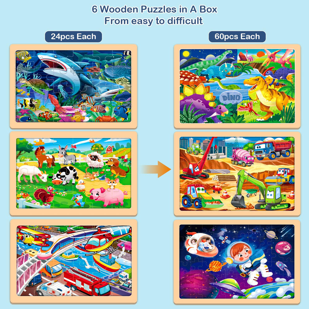 Vextronic space puzzle 24pcs encourages problem solving in kids