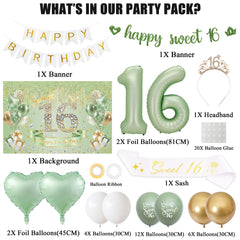 VeyoCraft sage green backdrop creates a chic photo backdrop for celebrations