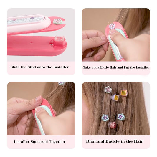 VEYORRA Hair Gem Rhinestones Refill 24-piece pack ready for endless styling