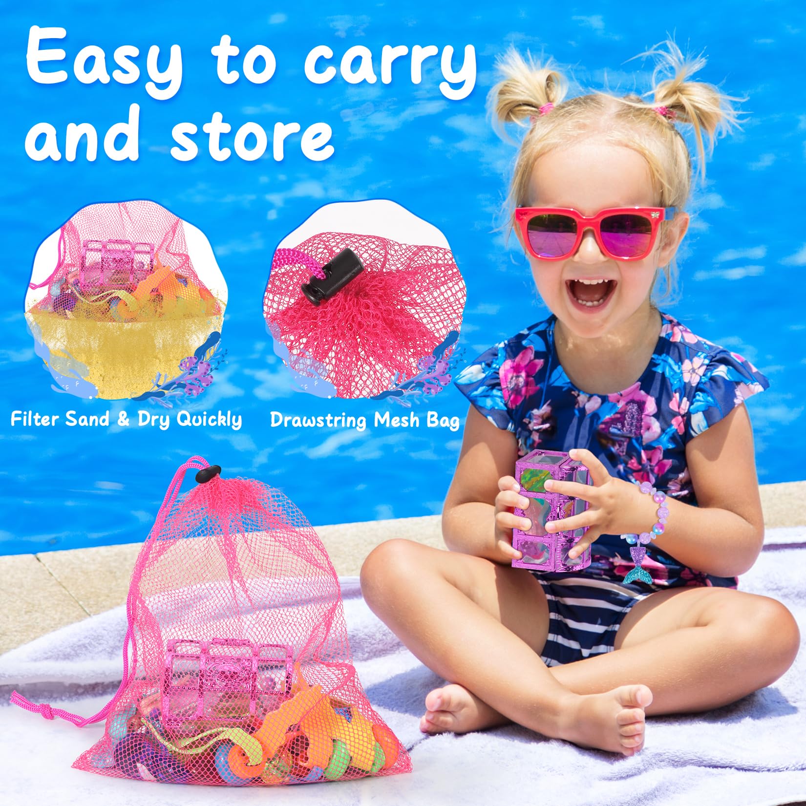 VGOFUN fabric-ribbon-fish: bright ribbons add color and motion to water games.