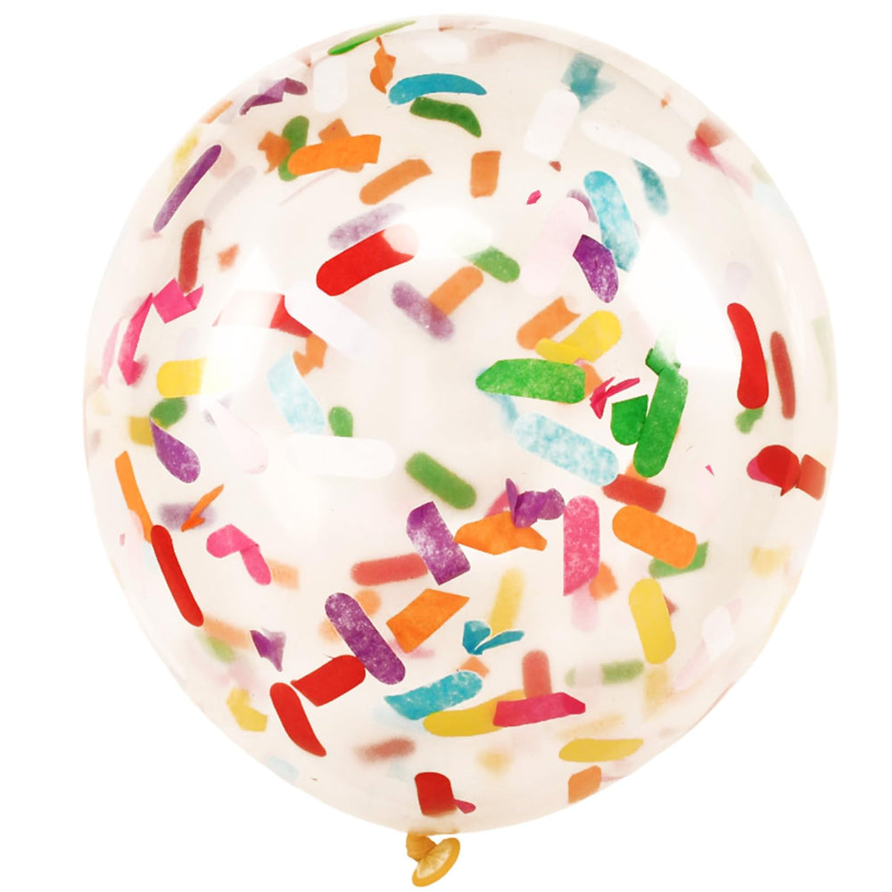 VHUWE thick, durable confetti balloons ready for long-lasting party setups.