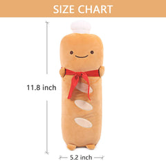 VHYHCY toast bread pillow decorates bedrooms with playful charm.