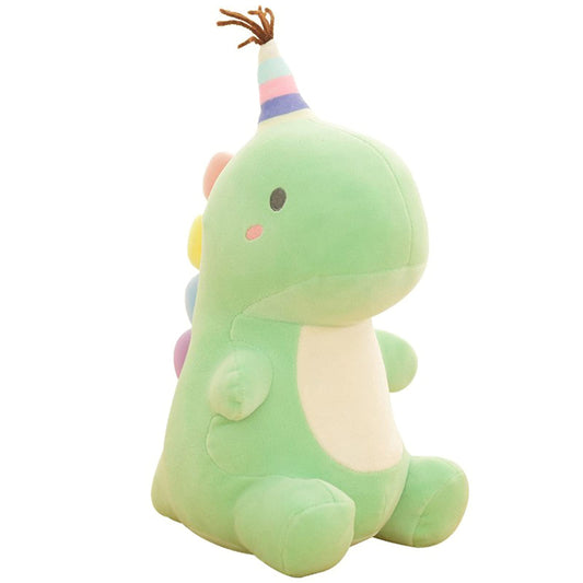 VHYHCY dinosaur plush 9-inch, front view, soft and huggable for kids.