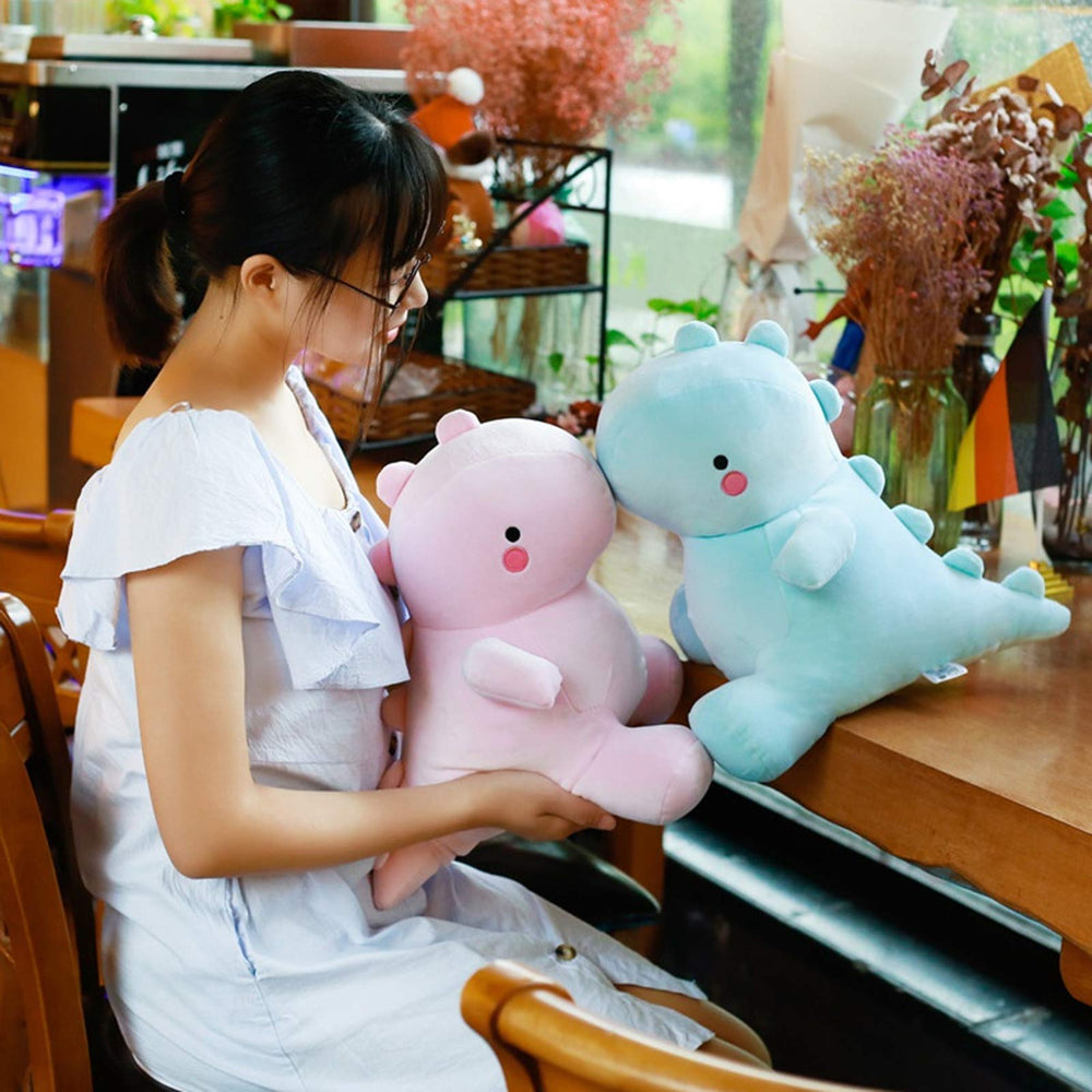 VHYHCY dinosaur plush pillow ideal for naps and reading