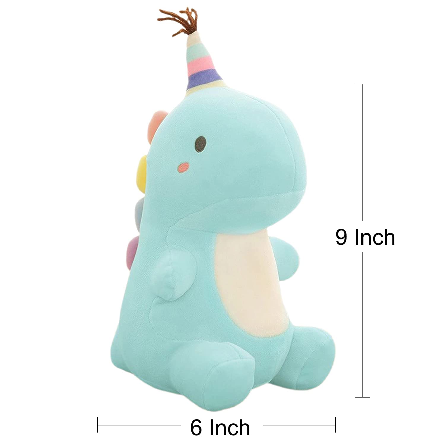 VHYHCY soft-dinosaur plush material, ideal for gentle hugs.