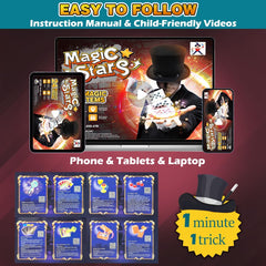 VIANBYE Magic Kit 24-in-1 Exploding Dice adds surprise to tricks and storytelling.