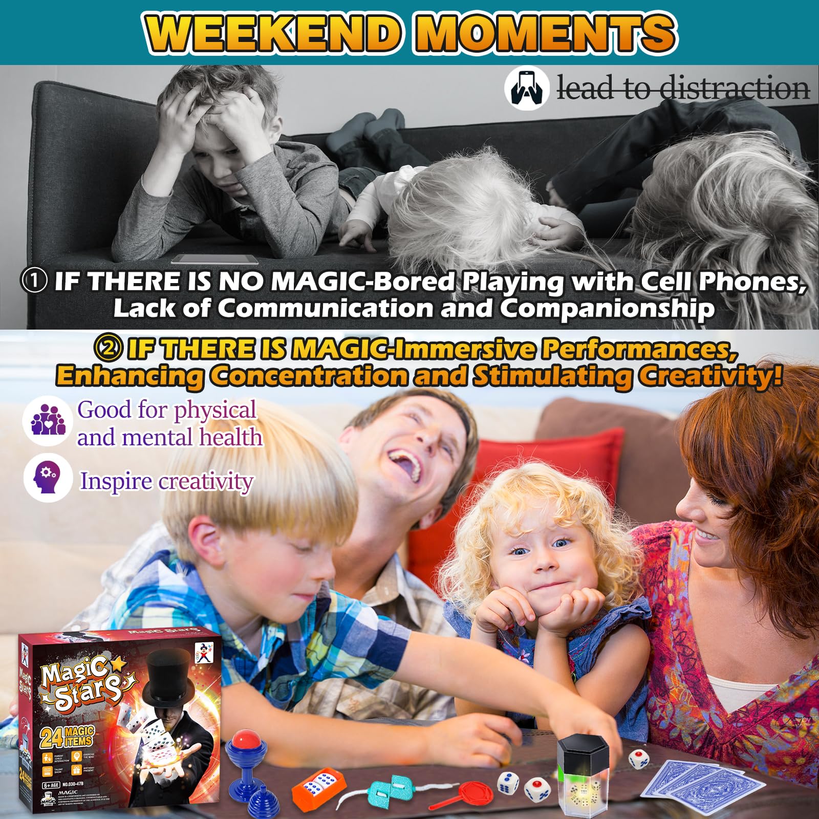 VIANBYE Magic Kit 24-in-1 Gift Packaging makes gifting feel special.