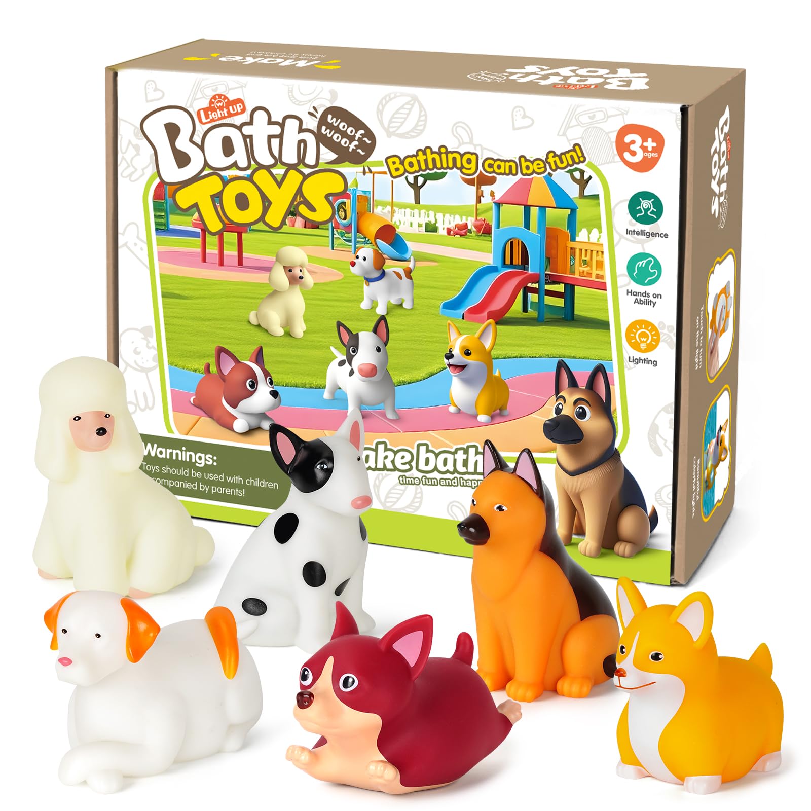 VIBOYLAR dog bath toys gift ideas for birthdays and holidays