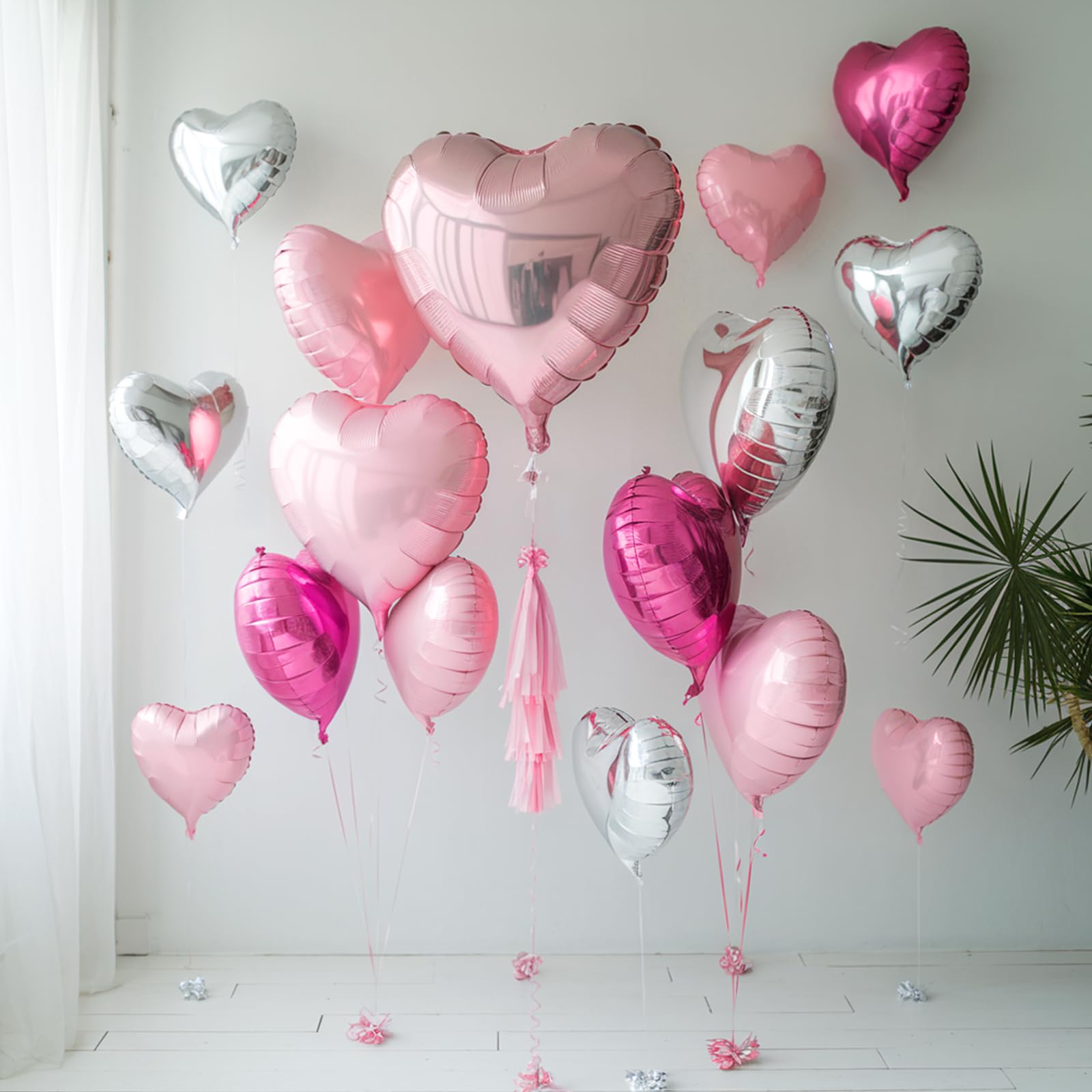 Vibzox balloon ribbon and straw enable quick, reusable setups.