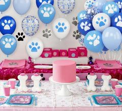 Vibzox Dog Paw Balloons with easy assembly tips
