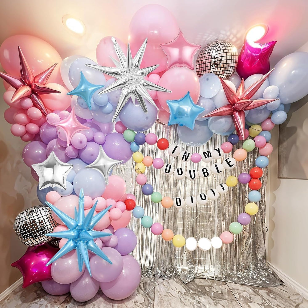 Vibzox straw and ribbon for easy inflation and hanging