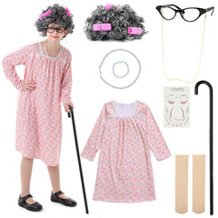 VICAMB 100 Days School costume dress for girls, ideal for classroom celebrations and dress-up