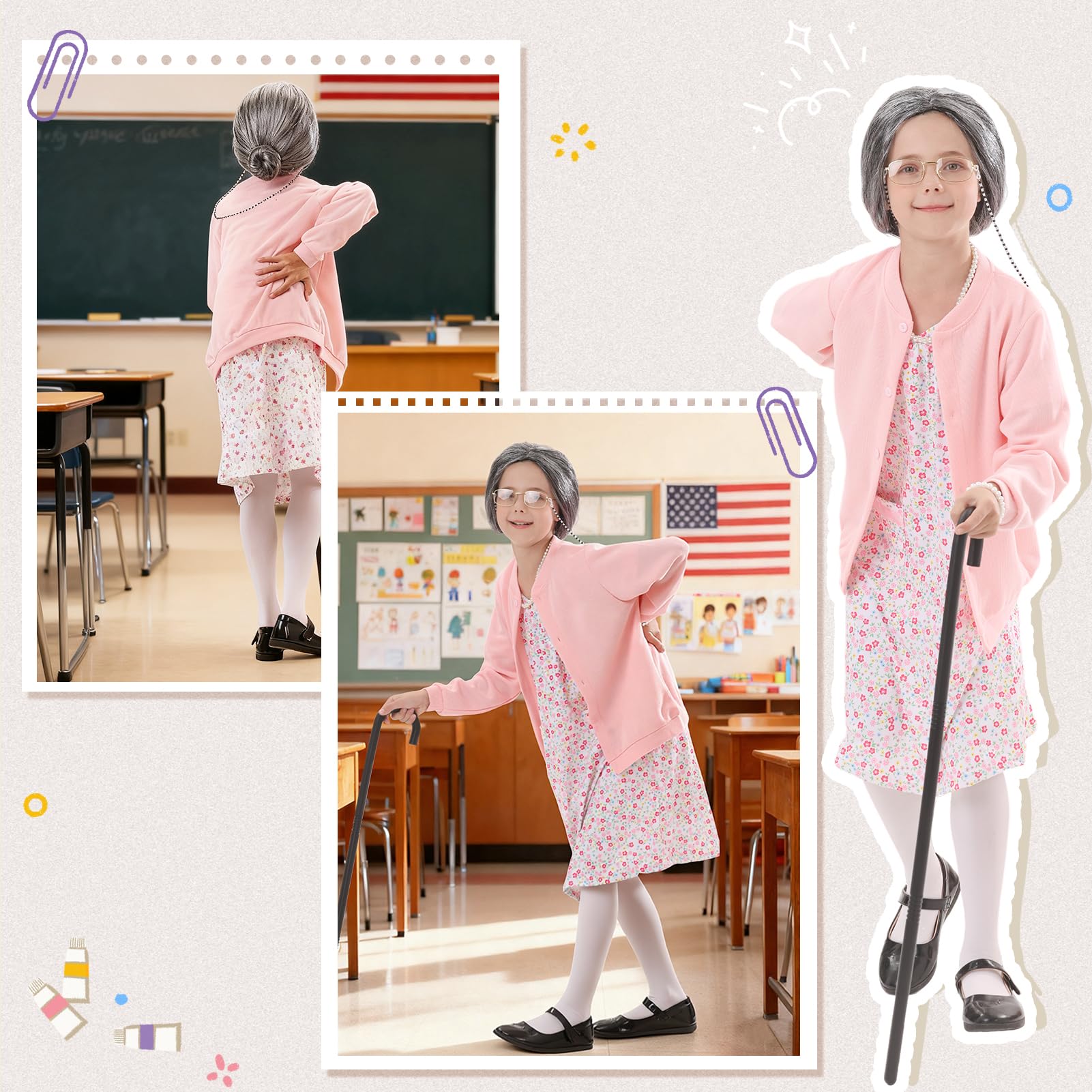 Vicamb lightweight cane; plastic and easy to store