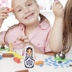 VICASKY safe wooden toy suitable for children with supervision during crafting