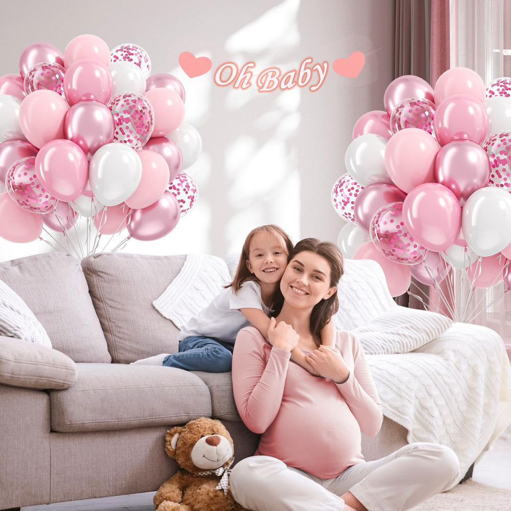 Vicduotex balloon arch kit with ribbons and glue dots for setup