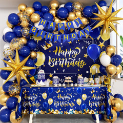 Vicduotex blue balloons 10in for vibrant party decor and photo backdrops