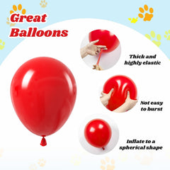 Vicduotex dog paw balloons in yellow for sunny celebration flair