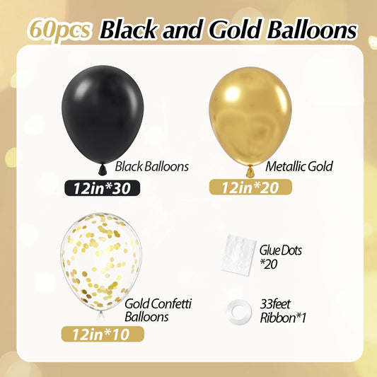 Vicduotex gold metallic 12inch balloons add luxe shine
